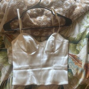 Aritzia Satin Bustier